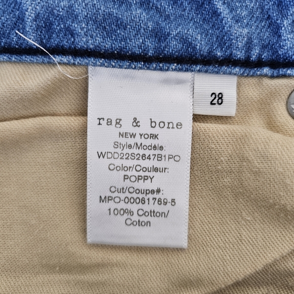 RAG & BONE High Rise Cigarette Jeans - Picture 11 of 13